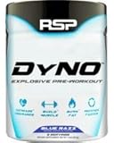 RSP Nutrition Dyno Pre-workout, Blue Razz, 30 Servings