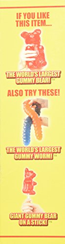 World's Largest Gummy Bear, Approx 5-pounds Giant Gummy Bear - Orange
