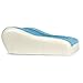 Product Stop, Inc Cooling Gel Memory Foam Pillow - eliminates Neck and Back Pain, ensuring a Good Night's Sleep
