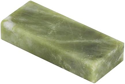 Miji #10000 / #8000 Knife Sharpening Stone Rectangle Natural Stone Whetstone Sharpener Professional Knife Polishing Grinding Tool(Green 10000#)