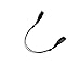 Cablz Zipz Adjustable Eyewear Retainer | Adjustable, Lightweight, Low Profile, Off-The-Neck Eyewear Retainer, Coated Stainless | Black, 14in