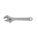 Klein Tools 507-6 Adjustable Wrench, Extra Capacity