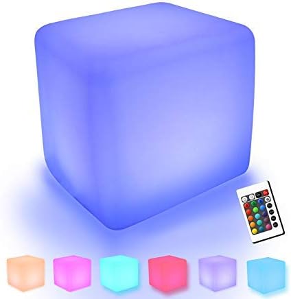 light up cube speaker