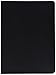 Itoya ProFolio Evolution 9x12 Black Photo Album Book with 48 Pages - Protective Plastic Sleeves for Safe Document Storage