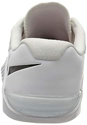 NIKE Men's Fitness Shoes, White White Black 100, 10