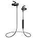 SoundPEATS Bluetooth Earphones, Wireless 4.1 Magnetic Headphones, In-Ear IPX6 Sweatproof Earbuds With Mic (Super Sound With 10MM Drivers And APTX, 8 Hours Working Time, Secure Fit Design)-Black