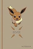 Eevee: Anime Comics Notebooks, 6 x 0.3 x 9 Inches, Squared paper, Cosplay, Eevee, Pokemon