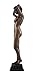 Veronese Design Bronzed Finish Standing Nude Woman Statue Figure Erotic Art