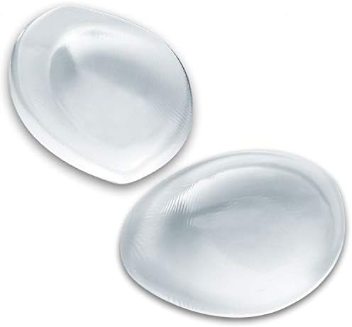 Silicone Gel Bra Inserts - Clear Push Up Breast Cups - Cleavage Enhancers pads
