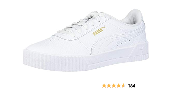 PUMA Women's Carina Sneaker, White White, 11 M US : Amazon.sg: Fashion
