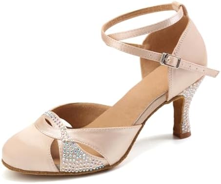 Amazon.com | YKXLM Latin Ballroom Dance Shoes for Women Practice