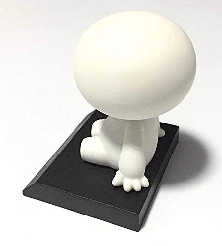 Baymax PVC Bobble Head Figure Car Dashboard Office Home Accessories Ultra Detail Doll (Baymax)