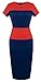 Homeyee Women's New Ol Casual Career Dress U463 (M, Orange)
