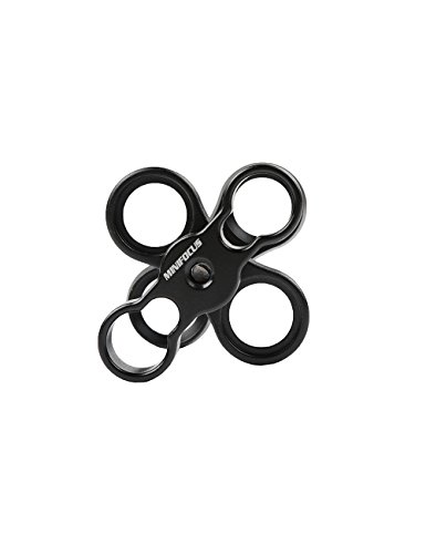 Minifocus Ball Clamp Mount 360 Degree Clip Adapter Bracket Holder for Action Sports Camera Underwater Housing Diving Light Arm connected Accessories