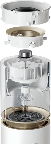 smartmi Evaporative Humidifier Rainforest, 3L Cool No Mist Humidifiers for Bedroom, Visible Raindrops, Top-fill, Air Humidifiers for Baby, Self-Cleani