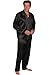 Alexander Del Rossa Men's Satin Pajama Set