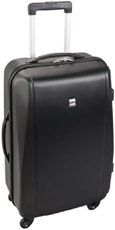 Skyflite Elan 70cm ABS 4-Wheel Large Trolley Suitcase/Hard Luggage (Black)