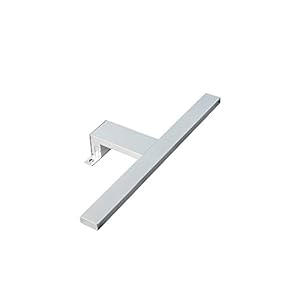 Emuca 5071311 LED-verlichting voor badkamerspiegel 7W L [energie-efficiëntieklasse A+] , 7 W, verchroomd, L 450mm