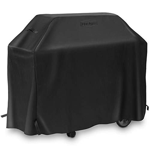 Pure Grill 72-Inch BBQ Grill Cover - Universal Fit for All Barbecue Gas Grill Brands - Heavy-Duty, Waterproof, Fade Resistant Fabric
