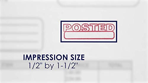 Posted Stamp - MasterMark Premium Pre-Inked Office Stamp