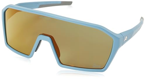 ALPINA RAM Q-LITE Sportbrille, smoke-blue matt, One Size