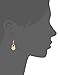 Michael Kors Gold-Tone Steel Padlock Drop Earrings