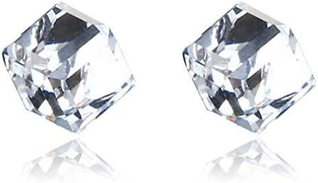 CHASIROMA Magnetic Stud Earrings Cubic Zirconia Crystal Magnetic Stud Earrings