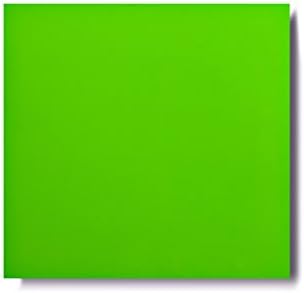 Green Fluorescent Neon Dry Erase Magnet Shelf Labels 1" x 2" - 25 Labels Per Pack