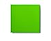 Green Fluorescent Neon Dry Erase Magnet Shelf Labels 2" x 4" - 25 Labels Per Pack