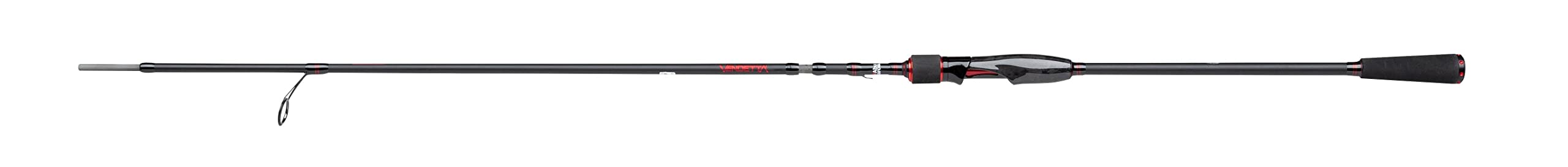 Abu Garcia Vendetta™ V3 Spinning Rod, Spin Fising Lure Rod, Spinning Rods, Predator Fishing, Pike, Perch, Zander, Trout, Unisex, Black, 2.44m | 5-20g