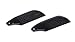 DYNAM 2 Pairs Pro.0621 62mm CF Carbon Fibre Tail Blades for T-REX 450 RC Helicopters