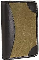 Scully Suede Zip Pocket Agenda