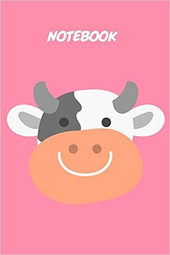 Baby Cow Kids Notebook Lined 6x9 110 Pages Cute Animal Journal Log Notepad Diary Notebook Kawaii Gift Too Cute Notebooks Way Amazon Com Books