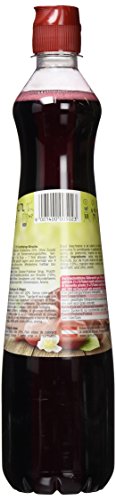 YO Sirup Kirsche (6 x 700 ml) – 1x Flasche ergibt bis zu 5 Liter Fertiggetränk – ohne Süßungsmittel, Farb… – Bild 2