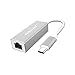 aROTaO USB-C to Ethernet Adapter, USB 3.1 Type C (Thunderbolt 3) to RJ45 Gigabit Ethernet LAN Network Adapter 1 Indicator Compatible for MacBook,MacBook Pro,ChromeBook Pixel and Other Type C Devices
