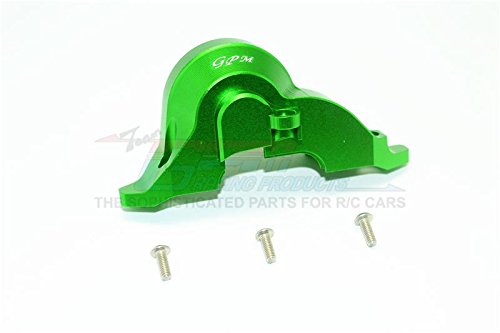 Traxxas TRX-4 Trail Defender Crawler Upgrade Parts Aluminum Transmission Upper Spur Gear Case Cover - 1Pc Set Green