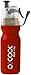 O2COOL Mist 'N Sip Misting Water Bottle 2-in-1 Mist And Sip Function With No Leak ArcticSqueeze Pull Top Spout Sports Water Bottle Reusable Water Bottle - 20 oz - Red