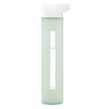 Takeya Modern Glass Water Bottle with Silicone Sleeve, Ice Green, 18-Ounce