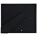 Adeco 8x10 Black Wood Decorative Picture Frame - Wall hanging or Table Top Desktop Display - Made to Display 8x10 Photo