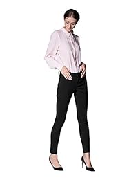 Pantalones de vestir para dama, estilo casual, ajustados, muy elásticos, cómodos, ajustados y rectos