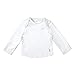 i play. by green sprouts Baby & Toddler Unisex Baby Long Sleeve Rashguard | All-day UPF 50+ sun protection—wet or dry,White,6mo