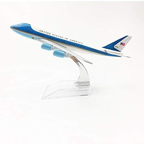 Sage Square Highly Detailed Souvenir 1:300 United States of Americas Air Force One Boeing 747-200B Scale Metal Model Aircraft