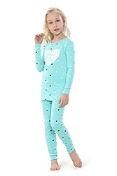 MyFav Girls' Comfy Sleepwear Hearts Shape Pajama