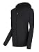 Urban CoCo Women's Zip Hoodie Sweatshirt Lightweight Active Jacket