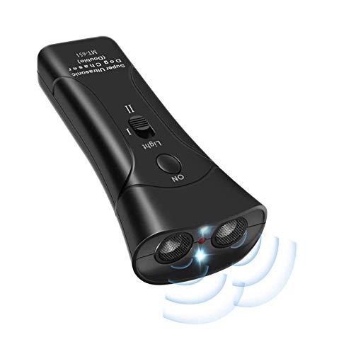 Inoosky Anti Barking Handheld 3 in 1 Pet LED Ultrasonic Dog Trainer Device - Electronic Dog Deterrent/Training Tool/Stop Barking - Thumbnail 6
