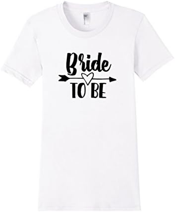 Women's Bride to Be - Women's Wedding Shirt Medium White