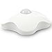 Motion Sensor Night Light Built-in Lithium Battery Powered Rechargeable Wireless LED Clover Style Night Lamp, Wall Light Stick on Anywhere, Safe for Kids.(Warm White)