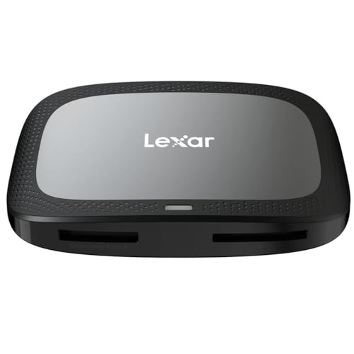 Lexar Professioneller CFexpress Typ A/SD USB 3.2 Gen 2 Reader, entworfen für CFexpress Typ A und SD UHS-II-Karten, High-Speed USB 10 Gbit/s Übertragun