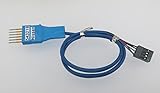 Nissan 3mm pitch 6 position pogo adapter for in-circuit EEPROM programming