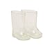 Maplelea Ready for Rainbows Boots for 18 inch Dolls - Clear Plastic Rainboots with Sparkles Show Off Your Doll's Colourful Socks!